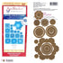 Shapeabilities Dies Gold Facets / Suaje y Realce Faceteados Descontinuado Spellbinders