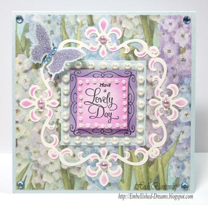 Stamping Square 37 Piece Set / Set de Sellos Intercambiables Sellos JustRite