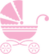 Baby Carriage Die / Suaje de Corte de Carriola Descontinuado Cheery Lynn Designs