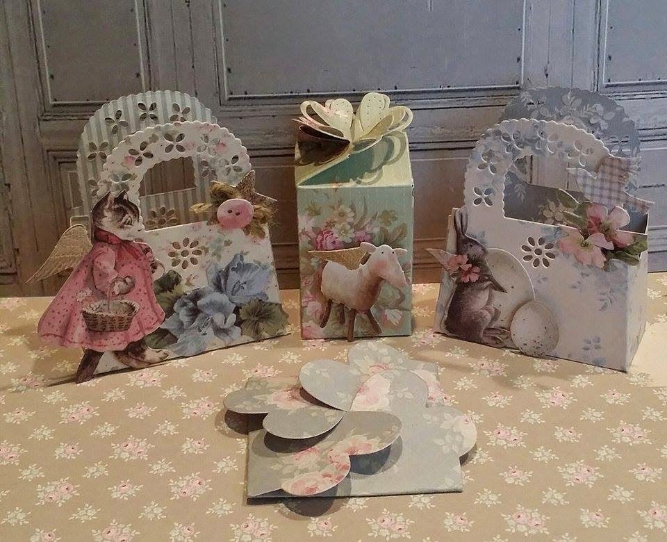 Daisy Party Favor Purse Box Die / Suaje Bolsita de Recuerdito Descontinuado Cheery Lynn Designs