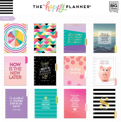 Happy Planner Kit Budget Wealth / Kit de Agenda Planificadora Presupuesto Descontinuado Me &amp; My Big Ideas