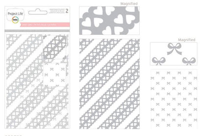 Embossing Folder Baby Girl / Folder de Grabado Niña Descontinuado Project Life