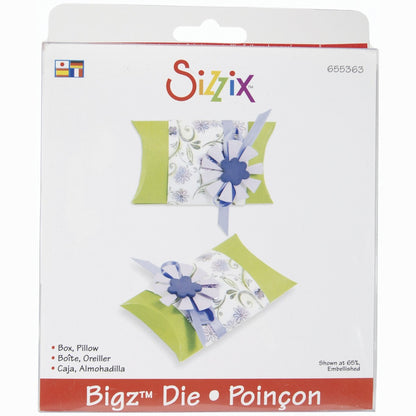 Bigz Pillow Box Die / Suaje de Corte de Caja de Almohada Descontinuado Sizzix