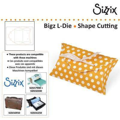 Bigz Pillow Box Die / Suaje de Corte de Caja de Almohada Descontinuado Sizzix