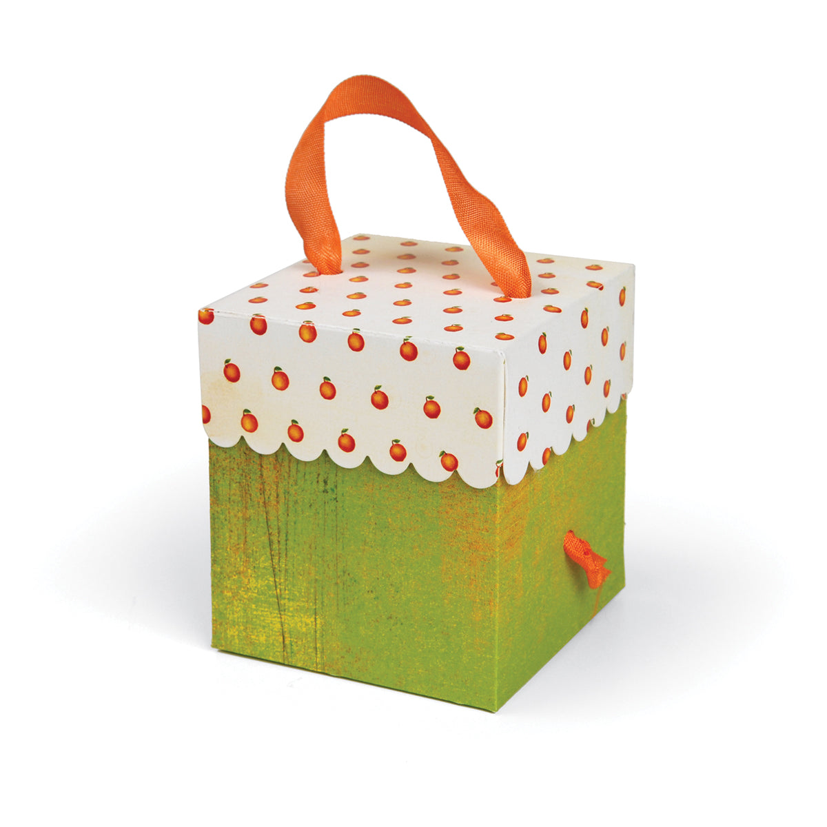 Bigz Scallop Box with Handles Die / Suaje de Cajita con Ondas Descontinuado Sizzix