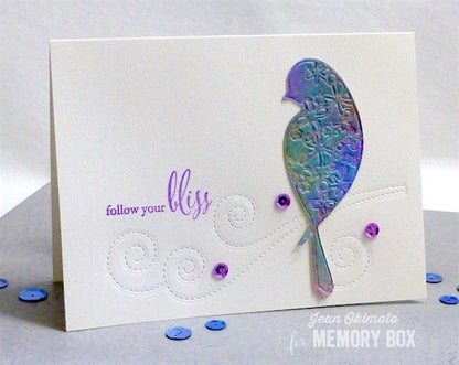 Birds of a Feather Die / Suaje de Corte Pájaros Dados de Corte / Suajes / Troqueles Memory Box