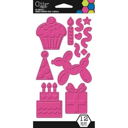 Birthday Die Cutter Bee  / Suaje de Cumpleaños Descontinuado Ek Success