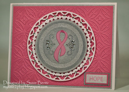 Nestabilities Enhancing Elements Dies Gold Rounds 1 / Placas Decorativas Marco Adornado Descontinuado Spellbinders