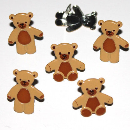 Brown Bear Brads /  Sujetadores Osito Descontinuado Eyelet Outlet