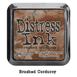 Tim Holtz Distress Brushed Corduroy / Tinta para Sellos Tintas Ranger