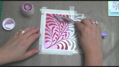 Bubble Gum Glitter Paste / Pasta Brillante Rosada Pastas Texturizadoras y Medios Mixtos BoBunny