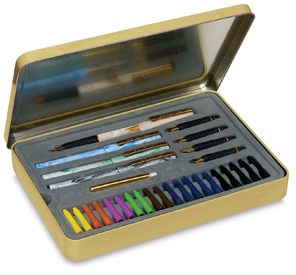 Calligraphy Set / Estuche Para Caligrafía Con 33 Piezas Caligrafía plumas Staedtler