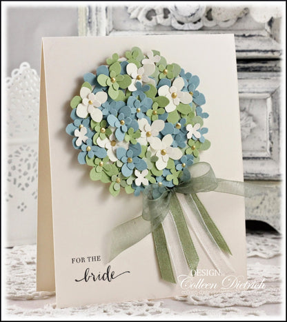 Shapeabilities Die D-Lites Hydrangea / Suaje de Hortensia Descontinuado Spellbinders
