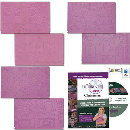 Celebration Embossing Boards Kit / Kit de Tablas para Hacer Manualidades Descontinuado Crafter&