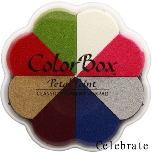 Petal Point Celebrate Pigment Ink Pad / Cojines de Tinta para Sellos Descontinuado Colorbox
