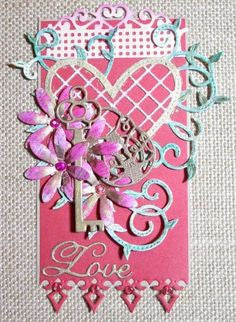 Suaje de Corte de corazon enrejado / Lattice Heart Dies Descontinuado Cheery Lynn Designs