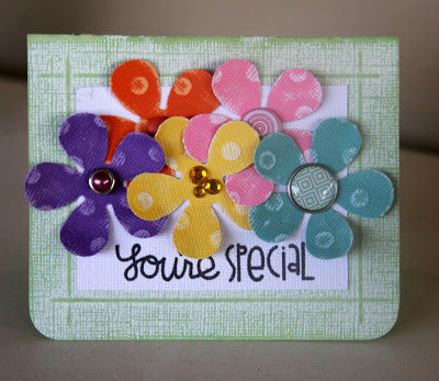 Block de Cartulina Texturizada 30.5 x 30.5 cm / Spotted Cardstock 12" x 12" Descontinuado Core&