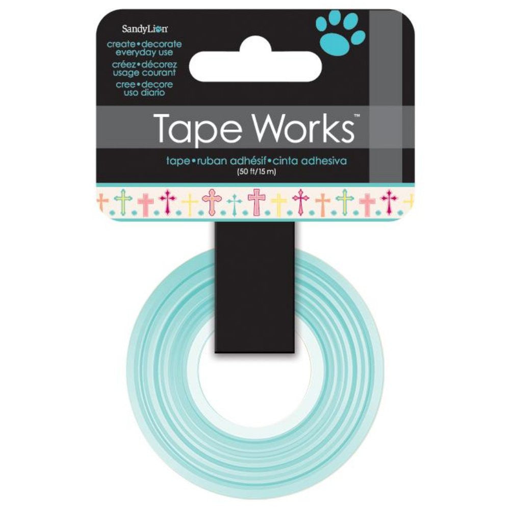 Washi Tape Crosses / Cinta Adhesiva Cruces Washi Tape Sandy Lion