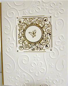 Embossing Plus Perfect Perennials / Folder de Corte y Grabado Marco Silueta Perfecta Descontinuado Cuttlebug