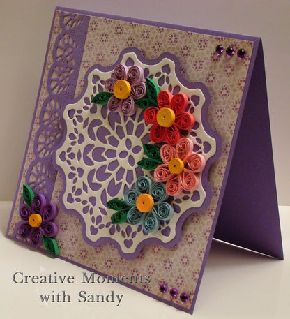 Canadian Kaleidoscope Doily Dies / Suaje Caleidoscopio Canadiense Descontinuado Cheery Lynn Designs