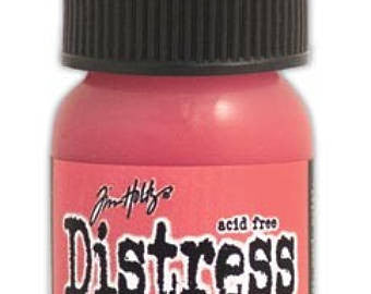 Distress Dabber Candied Apple Acrylic Paint /  Pintura Acrílica Rojo Cereza Descontinuado Ranger