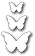 Cascadia Butterfly Trio Dies / Suaje de Corte Trio de Mariposas Descontinuado Memory Box