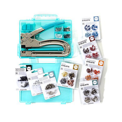 Case Crop-a-dile Big Bite / Estuche para Perforadora de Ojillos Descontinuado We R Memory Keepers