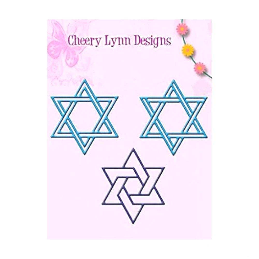Suaje de Corte de Estrella de David / Star of David Die Dados de Corte / Suajes / Troqueles Cheery Lynn Designs