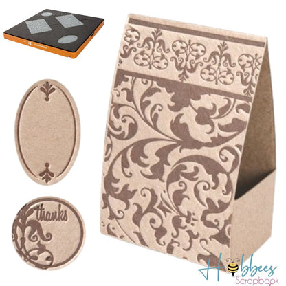 Fuse Large Big Shot Pro Favor Wrap / Suaje de Corte Pro Cajita para Recuerditos Descontinuado Fiskars