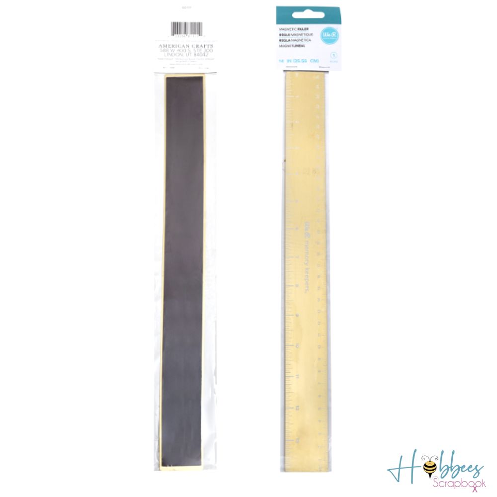 Foil Quill Magnetic Ruler / Regla Magnética para Foil Quill Descontinuado We R Memory Keepers