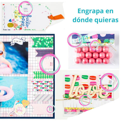 Magnetic Staple Board / Engrapadora Magnética Triple Herramientas We R Memory Keepers