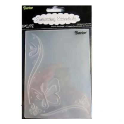 Butterflies in Corner Embossing Folder / Folder de Grabado Mariposas en Esquina Folders de Grabado Darice