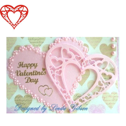 Suaje de Corte de Corazón / Heart Within My Heart Die Dados de Corte / Suajes / Troqueles Cheery Lynn Designs