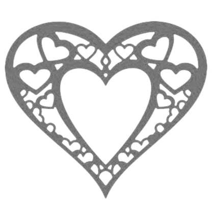 Suaje de Corte de Corazón / Heart Within My Heart Die Dados de Corte / Suajes / Troqueles Cheery Lynn Designs