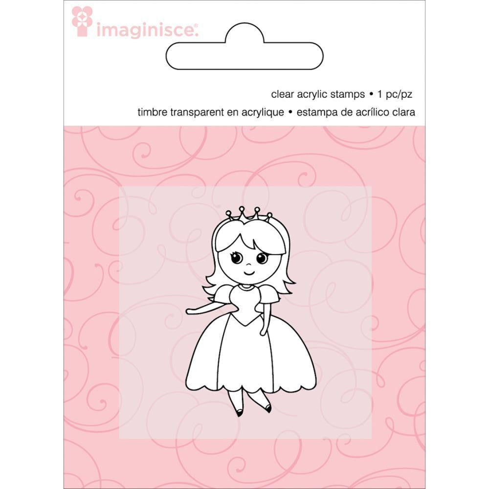Clear Acrylic Stamp / Sello de PolÃmero Princess Sellos Imaginisce