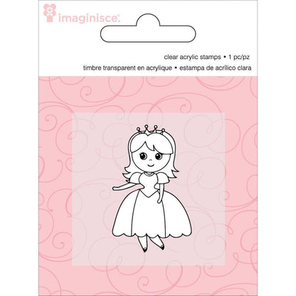 Clear Acrylic Stamp / Sello de Polímero Princess Sellos Imaginisce