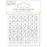 Clear Alphabet Stamp Set / Set de Sellos Transparentes de Alfabeto Descontinuado Simply Creative