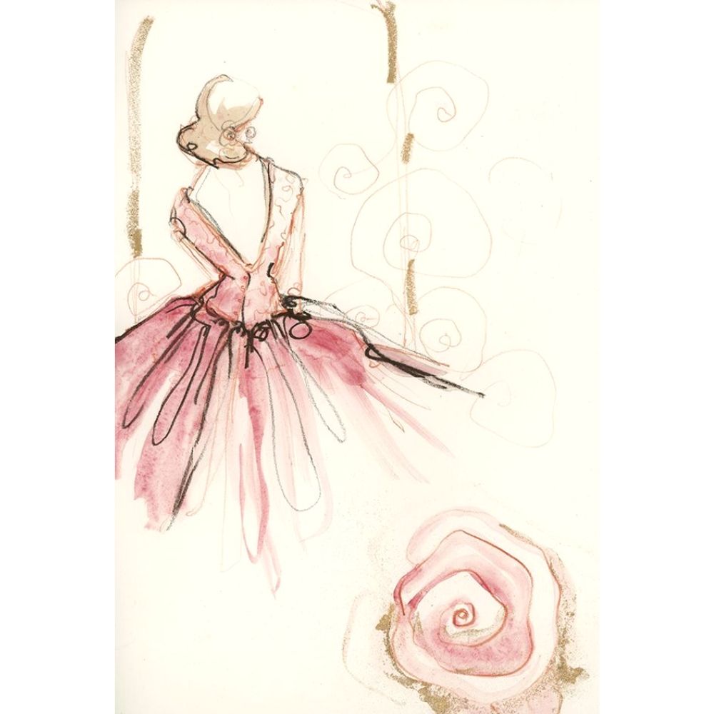 Paper Fashion Watercolor Paper Sketchbook / Libreta de Dibujo para Acuarela Descontinuado American Crafts