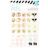 Memory Planner Stickers Emoticon / Estampas de Emojis Stickers Heidi Swapp