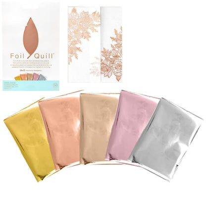 Foil Quill Foil Sheets Shining Starling / Hojas de Foil 4x6 pulg Foil We R Memory Keepers