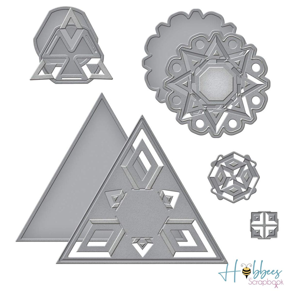 Shapeabilities Cut, Fold &amp; Tuck Dies Star Dreams / Suajes de Corte Y Doblez Estrella Descontinuado Spellbinders