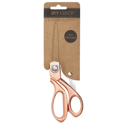 Cutup Scissors 8&quot; ROSE GOLD Metal / Tijeras Rosa Metálico Tijeras / Cutters American Crafts