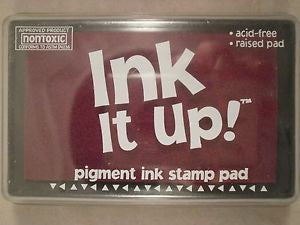 Cranberry Ink It Up / Cojín de Tinta para Sellos Vinotinto Descontinuado Darice