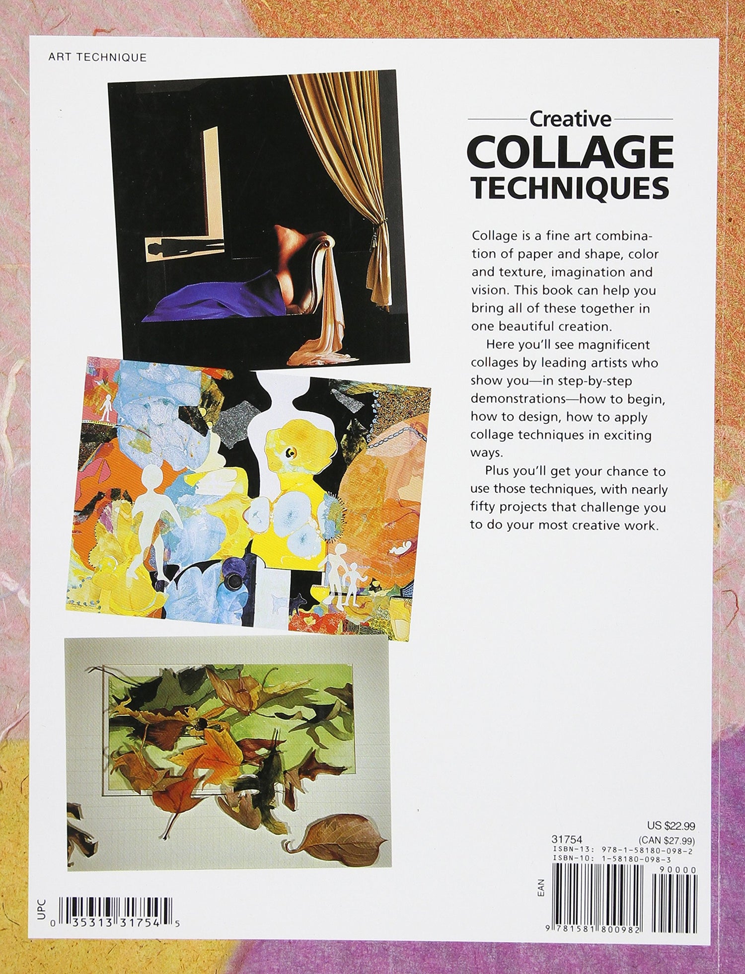 Creative Collage Techniques Book / Libro de Técnicas de Collage Libros North Light Books