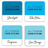 Deep Blue Seas Crisp Dye Ink Small Set / 4 Cojines de Tinta Azules Descontinuado Altenew