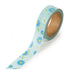 Washi Tape Floral Yellow Blue / Cinta Adhesiva Floral Azul y Amarillo Descontinuado Darice