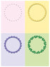 Folder de Grabado / Embossing Folder Decorative Circles Descontinuado Cuttlebug