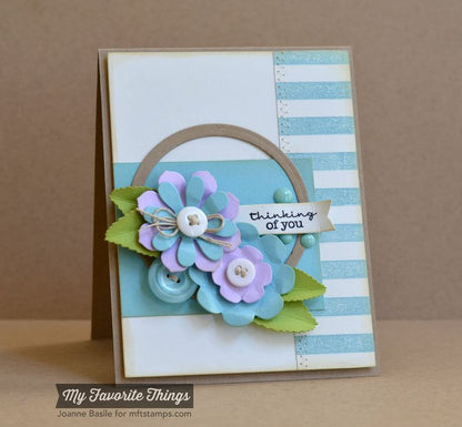 Suaje de Corte de Potpourri de Flores / Flower Medley Die Descontinuado Die Namics