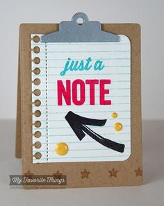 Suaje de Corte de Hoja de Cuaderno / Paper Die Descontinuado Die Namics