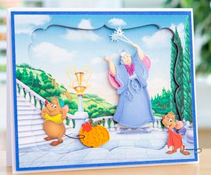 Disney Die Cinderella Embellishments / Suaje de Corte Set de Cenicnienta Descontinuado Disney